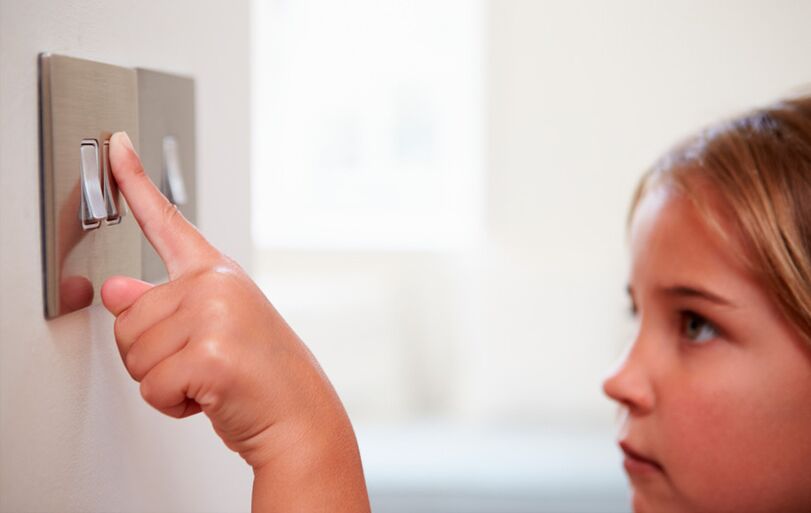 Vypnutí světla, když se nepoužívá